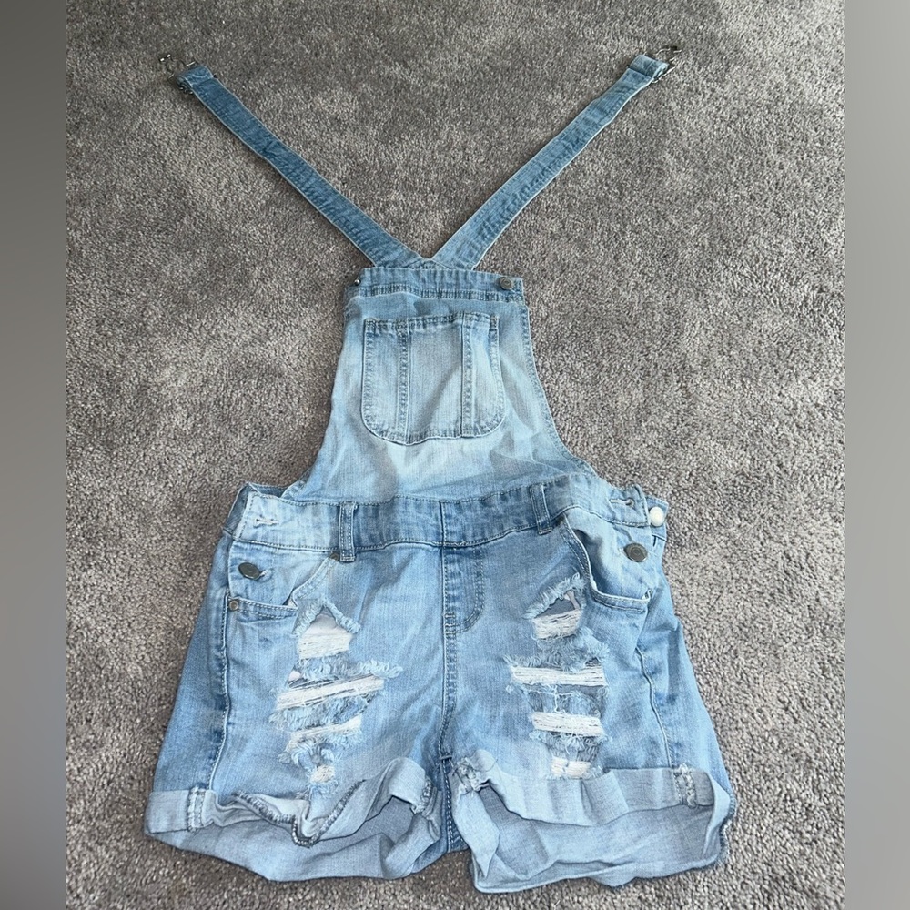 Denim Overalls